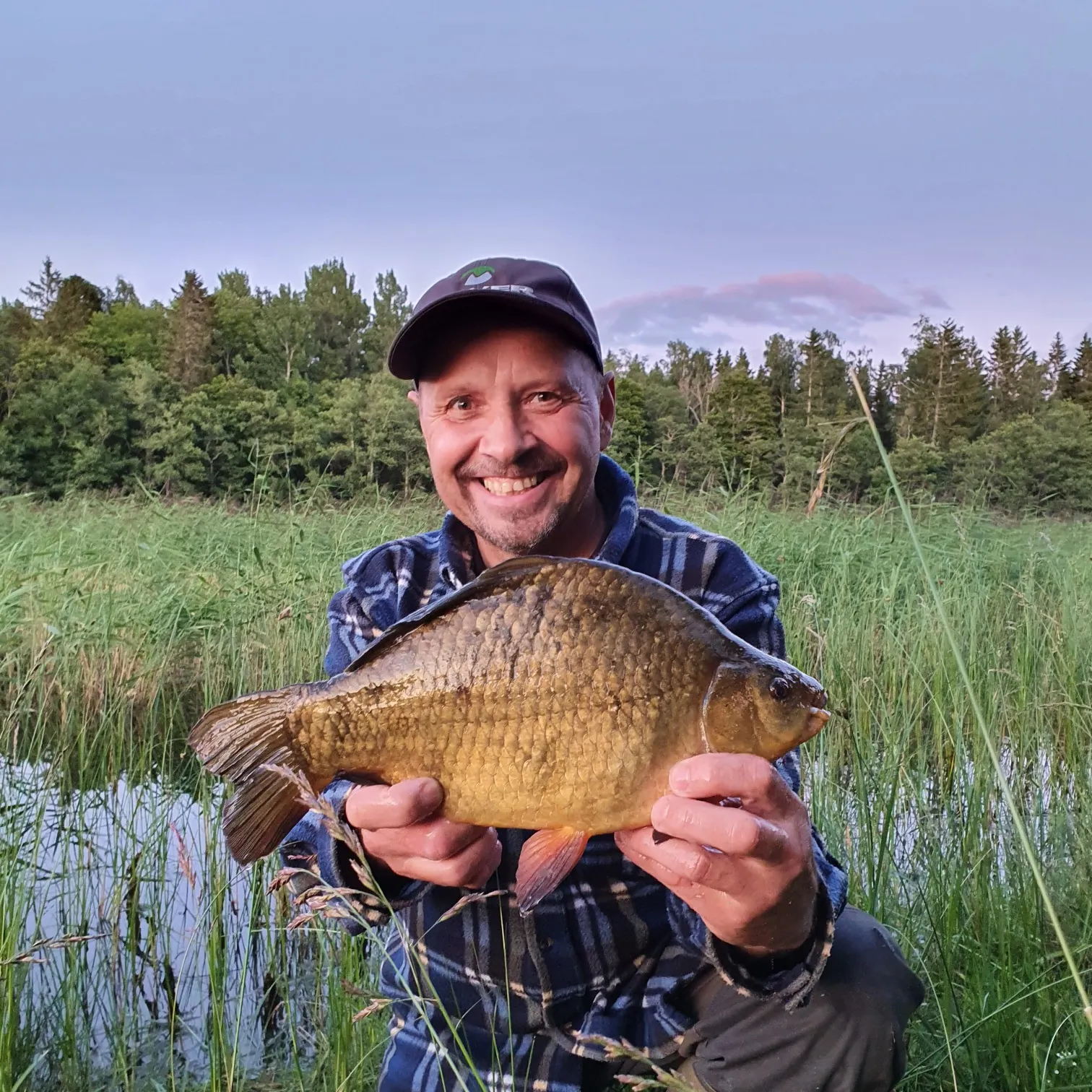 The most recent Crucian carp catches on Fishbrain